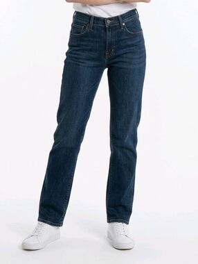 Levi's The Original Jean Dark Wash Mid Rise Skinny Denim Jeans Size 10M